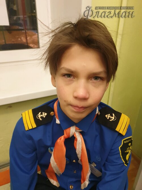 Занятиях в детском клубе «Флагман»